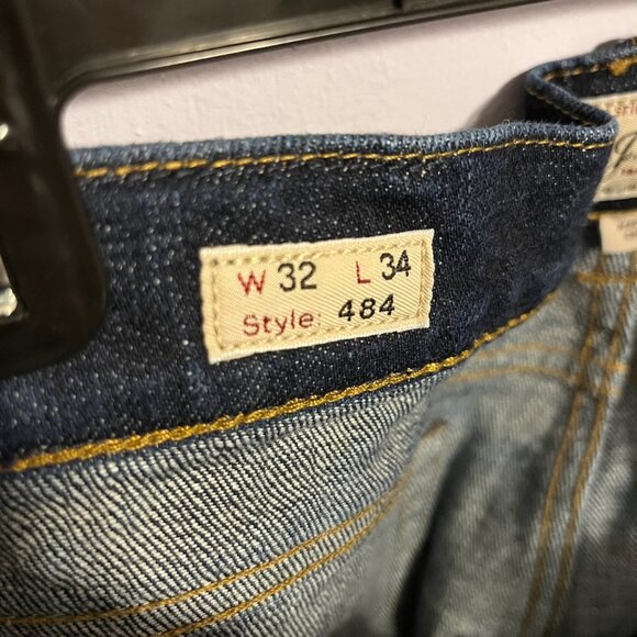 J.Crew 484 Slim Fit Selvedge Japanese Denim Jeans | 32x34 | Dark Wash - Picture 3 of 6